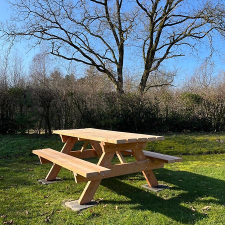 Vakantiehuis Eikzicht Gelegen Aan Het Bos Elsloo  Kültér fotó