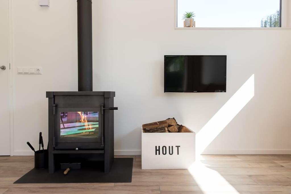Vakantiehuis Eikzicht Gelegen Aan Het Bos Elsloo  Kültér fotó