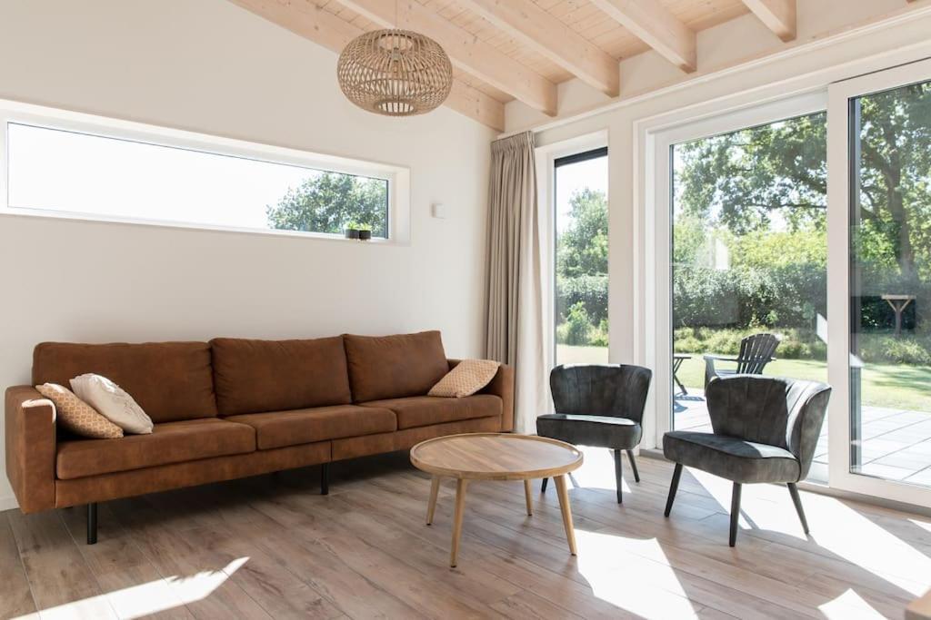 Vakantiehuis Eikzicht Gelegen Aan Het Bos Elsloo  Kültér fotó
