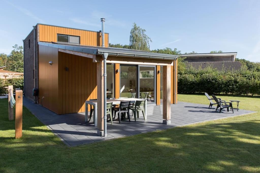 Vakantiehuis Eikzicht Gelegen Aan Het Bos Elsloo  Kültér fotó