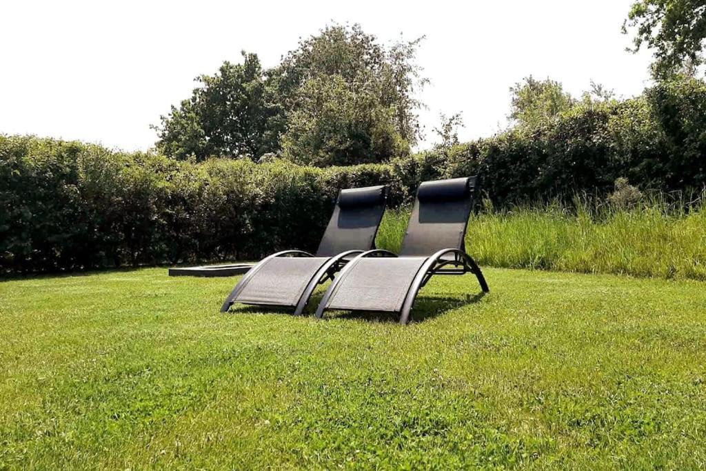 Vakantiehuis Eikzicht Gelegen Aan Het Bos Elsloo  Kültér fotó