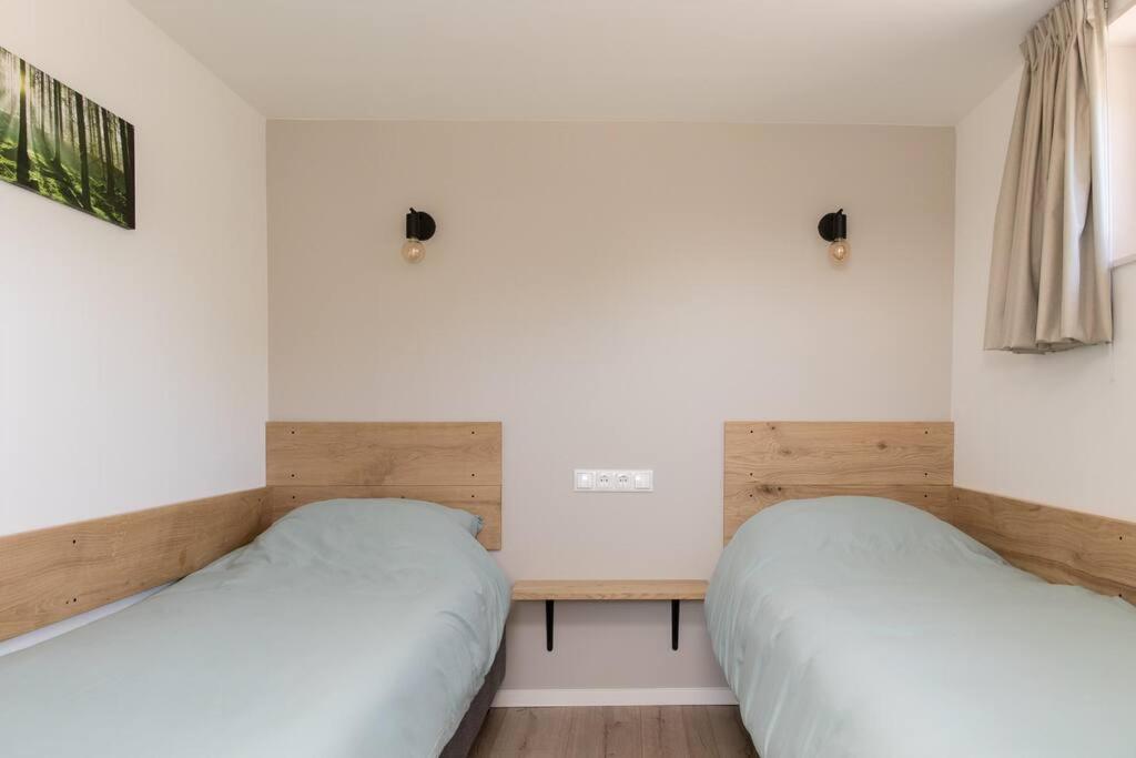 Vakantiehuis Eikzicht Gelegen Aan Het Bos Elsloo  Kültér fotó